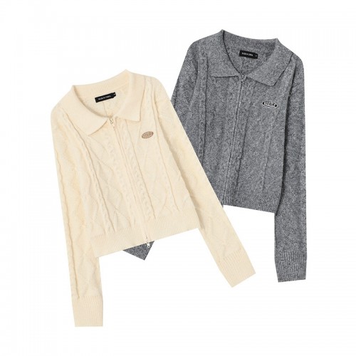 HeyHenry Zip Up Knit Cardigan